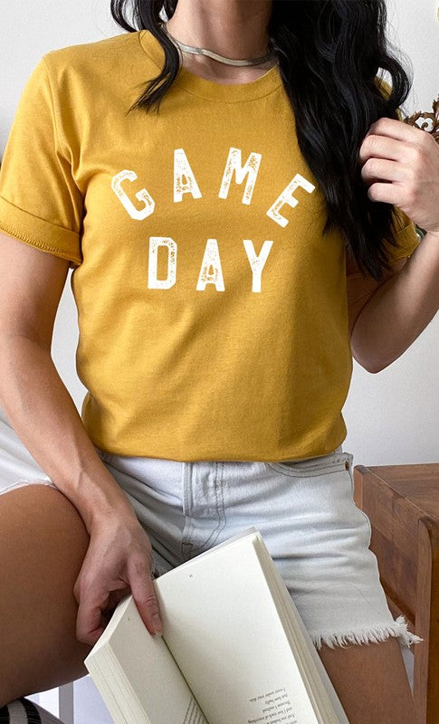 Retro Game Day Graphic Tee T-Shirt