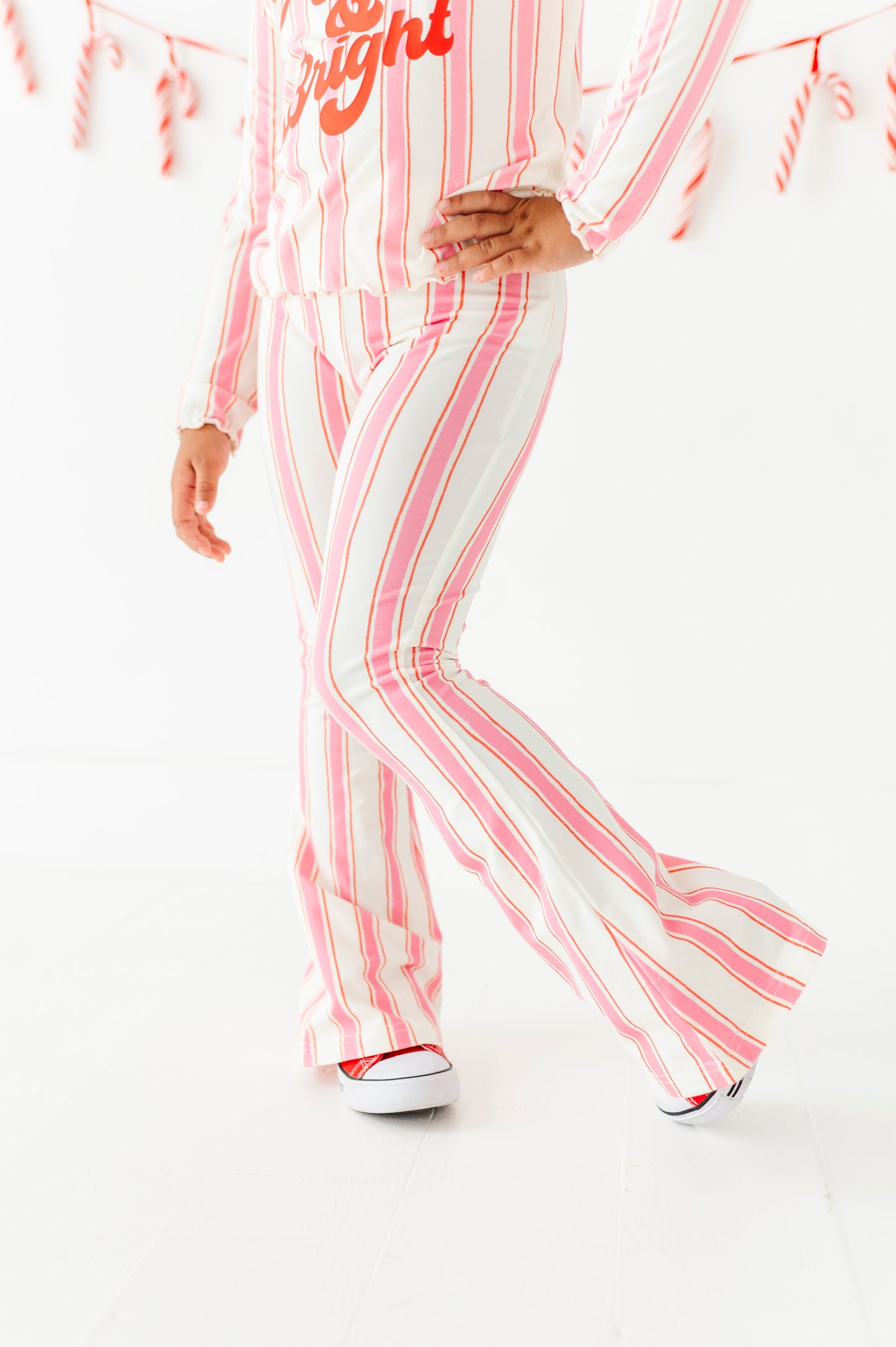 Pink Candy Cane Stripe | FLARES