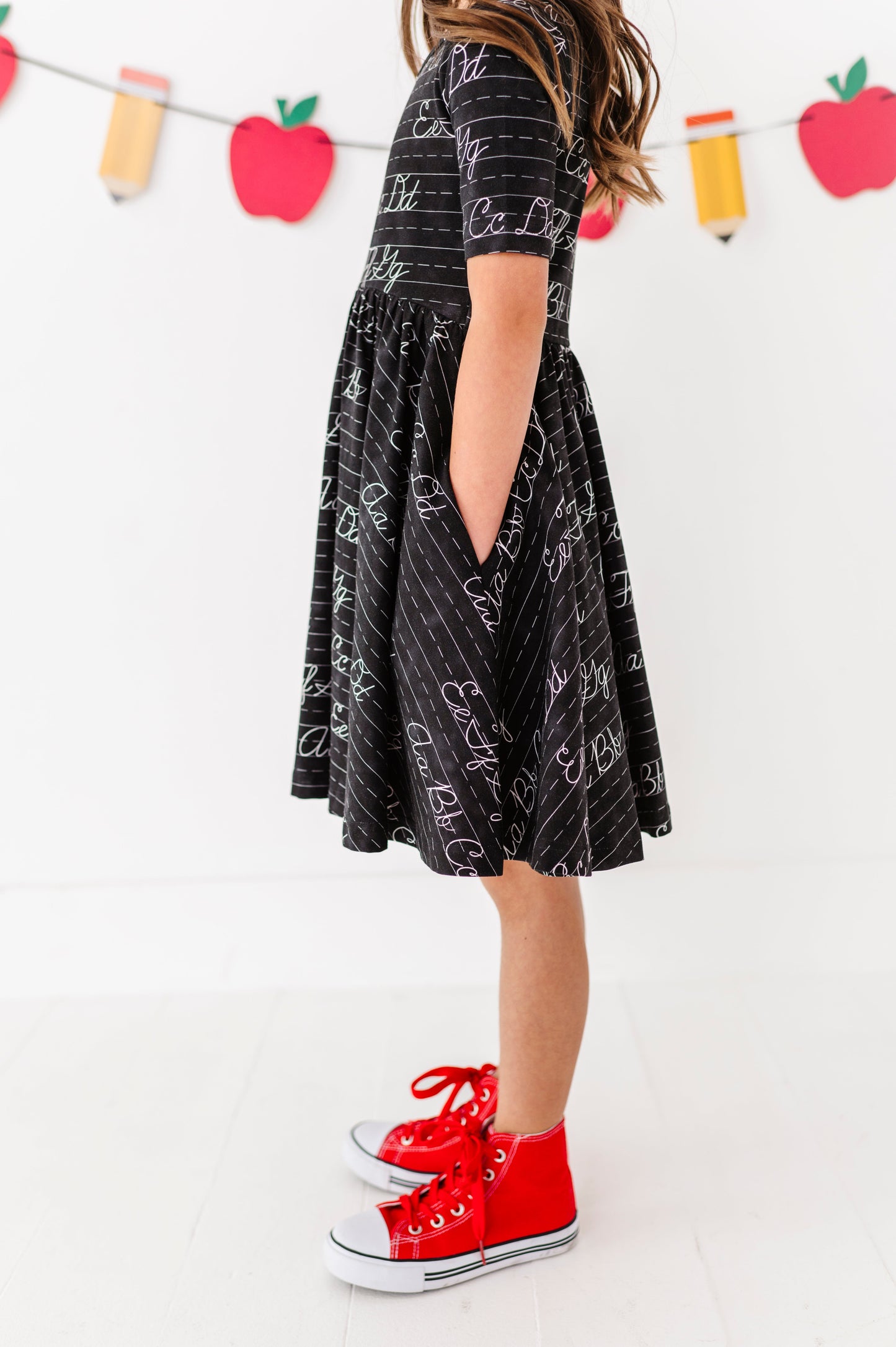 Chalkboard Twirl Dress