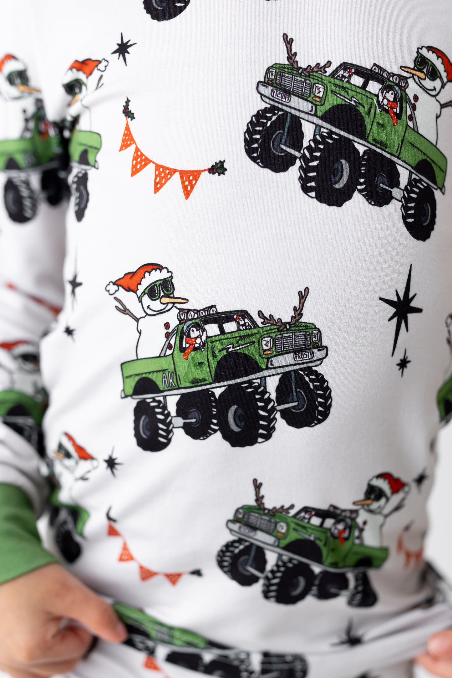 Snow Squad-AK Dreamers Bamboo zipper PJ’s PRE ORDER