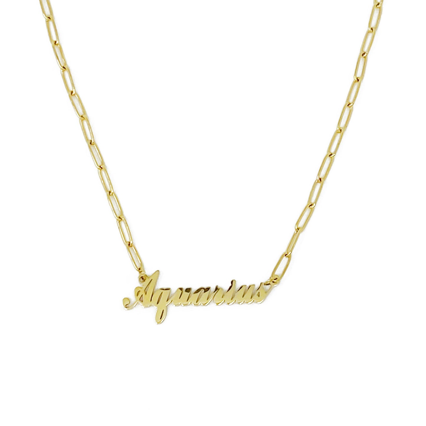 Annie Zodiac Chain Necklace - Aaria Tees