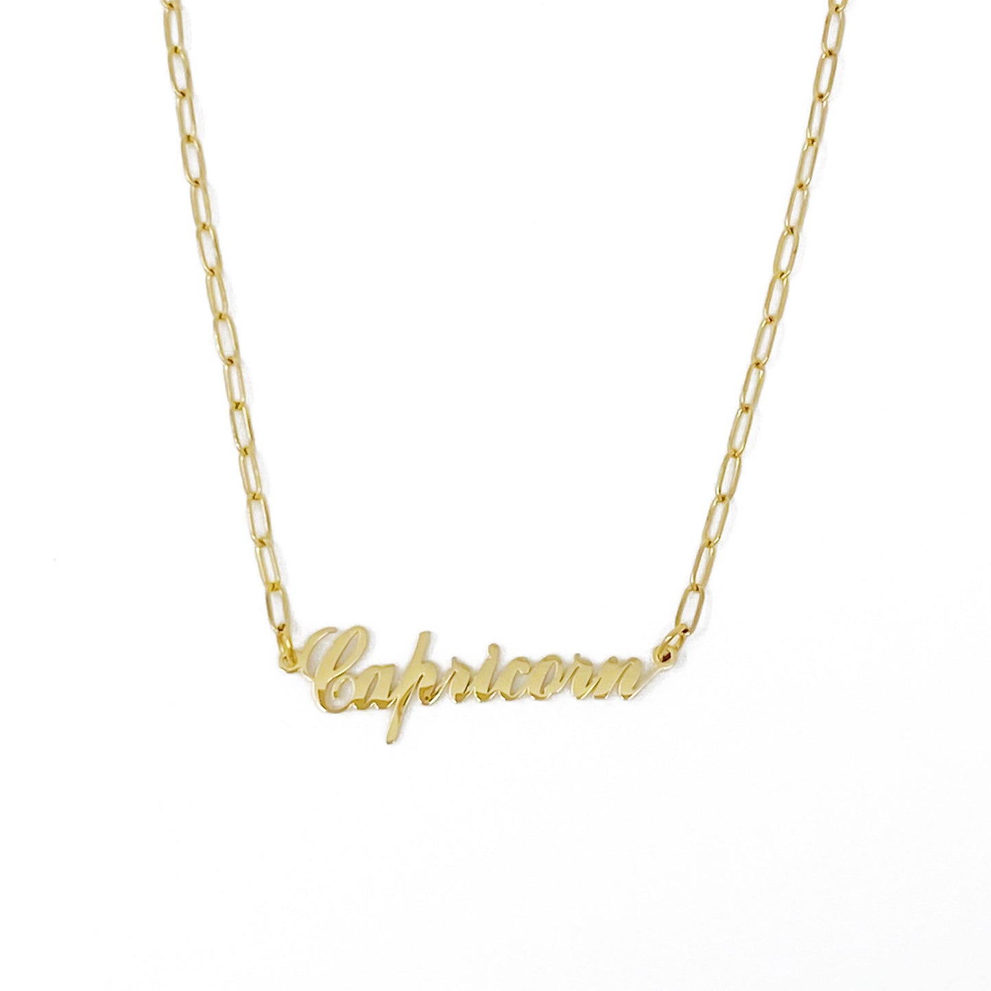 Annie Zodiac Chain Necklace - Aaria Tees