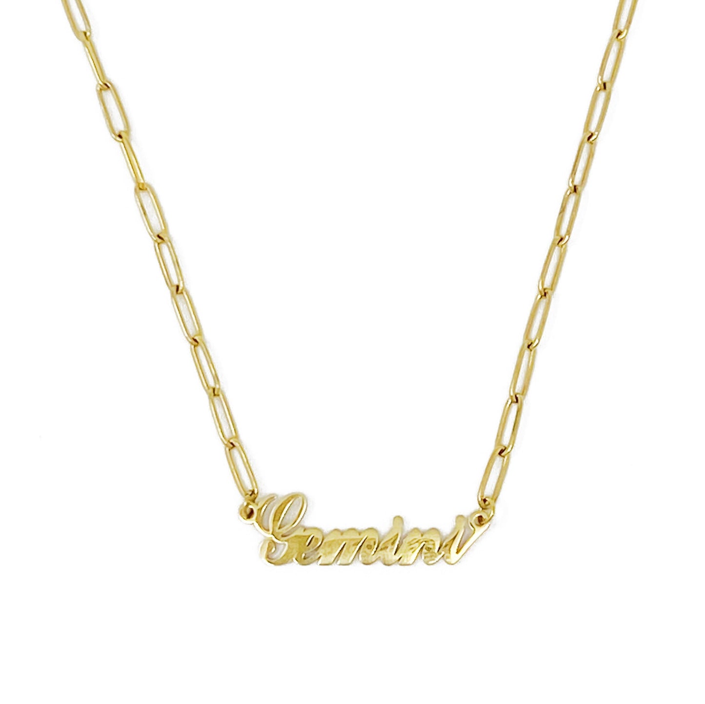 Annie Zodiac Chain Necklace - Aaria Tees