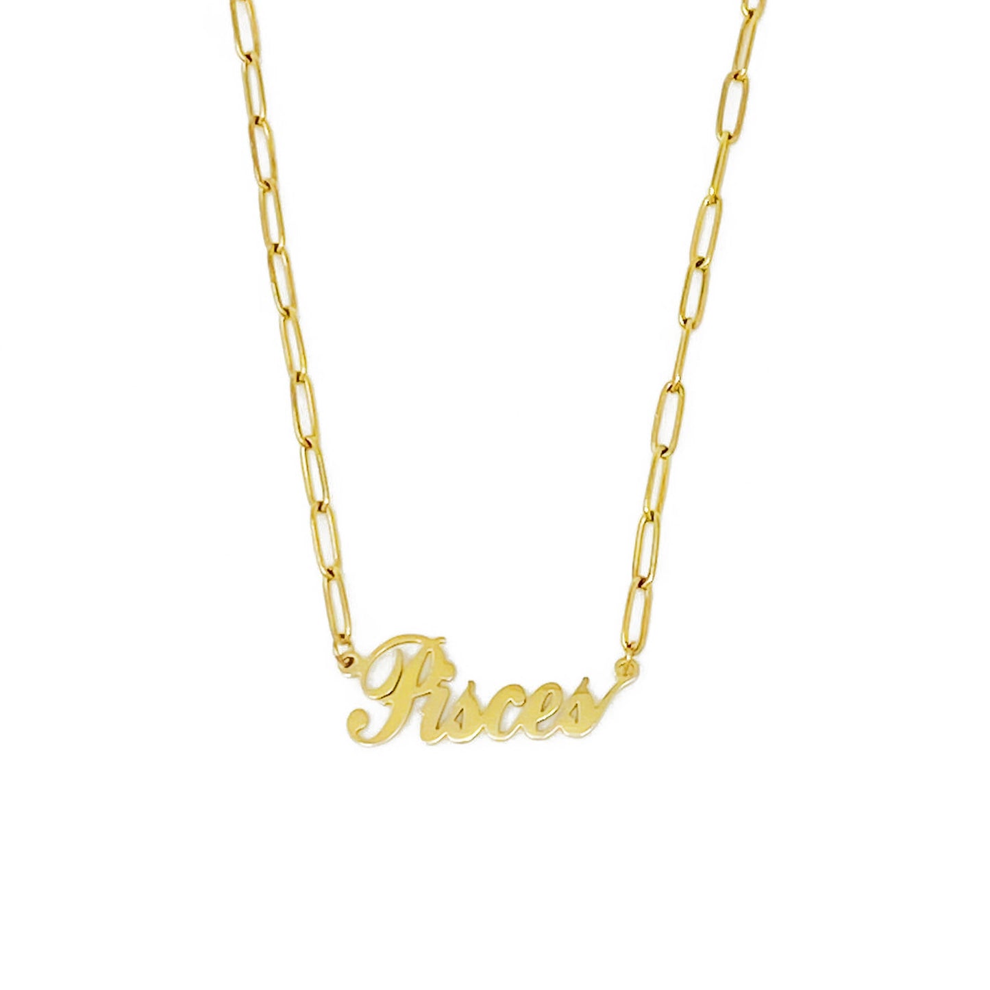 Annie Zodiac Chain Necklace - Aaria Tees