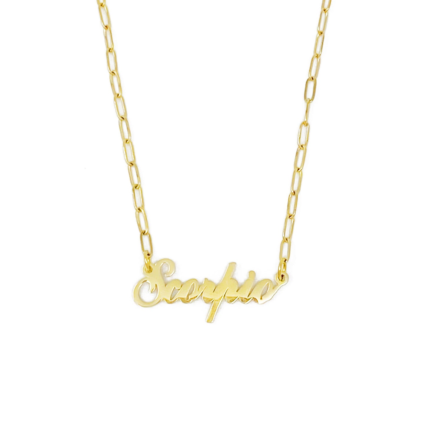 Annie Zodiac Chain Necklace - Aaria Tees