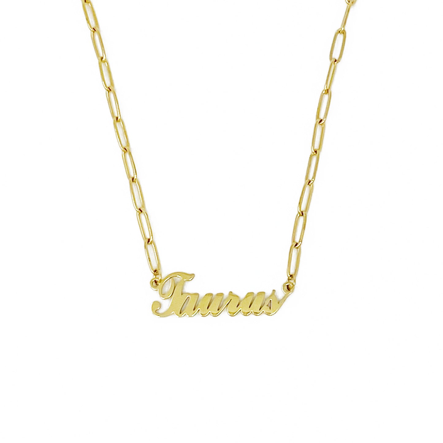Annie Zodiac Chain Necklace - Aaria Tees