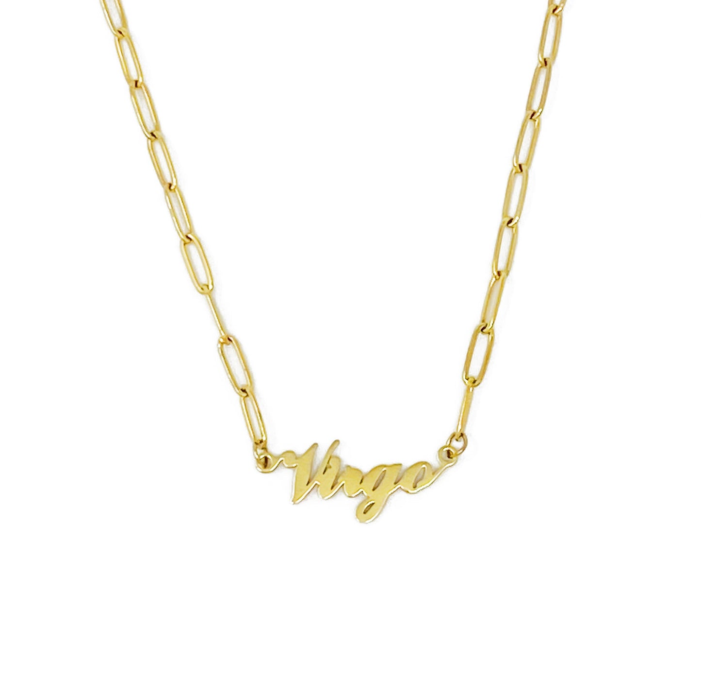 Annie Zodiac Chain Necklace - Aaria Tees