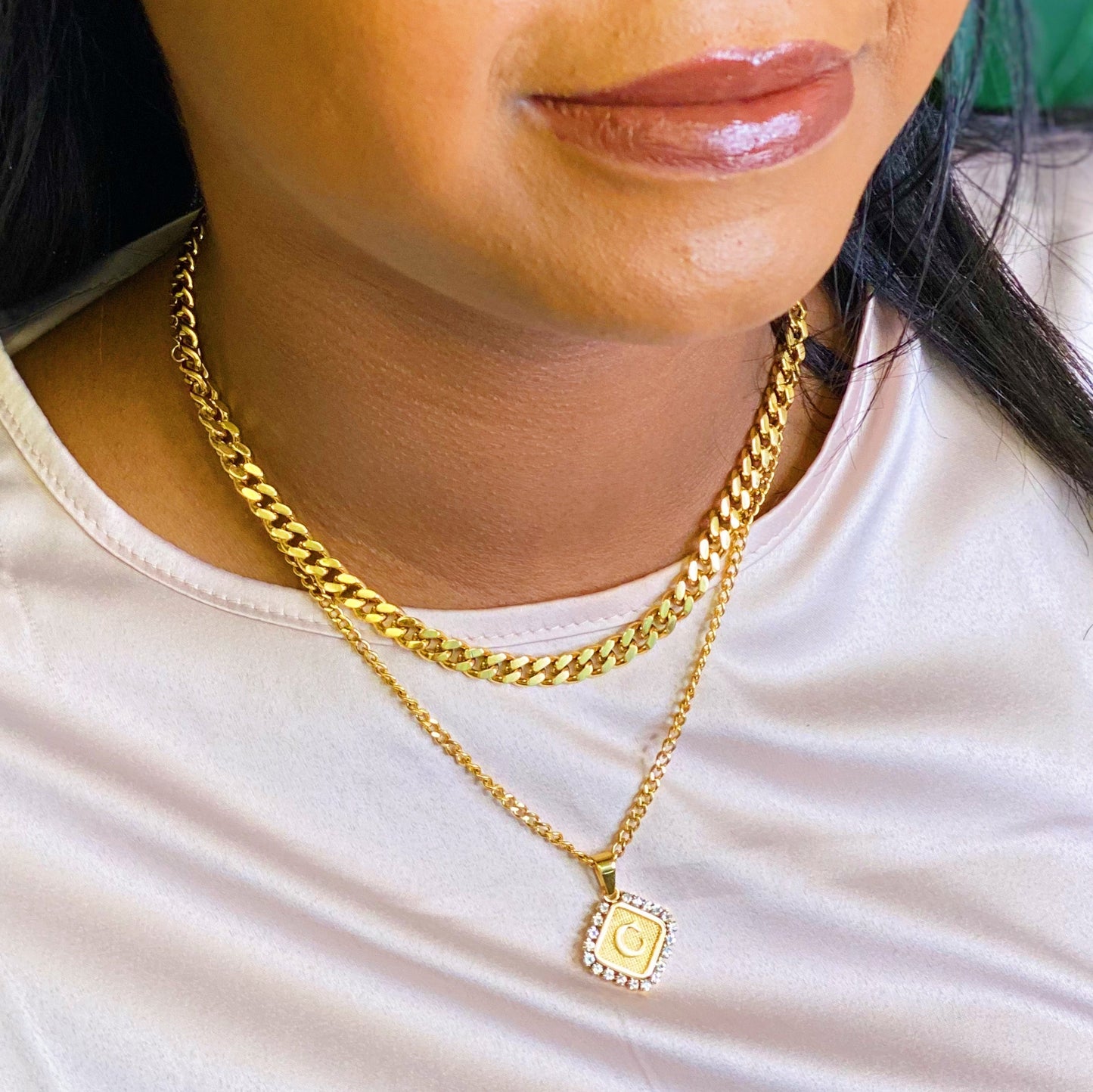 Aztec Delight Initial Necklace - Aaria Tees