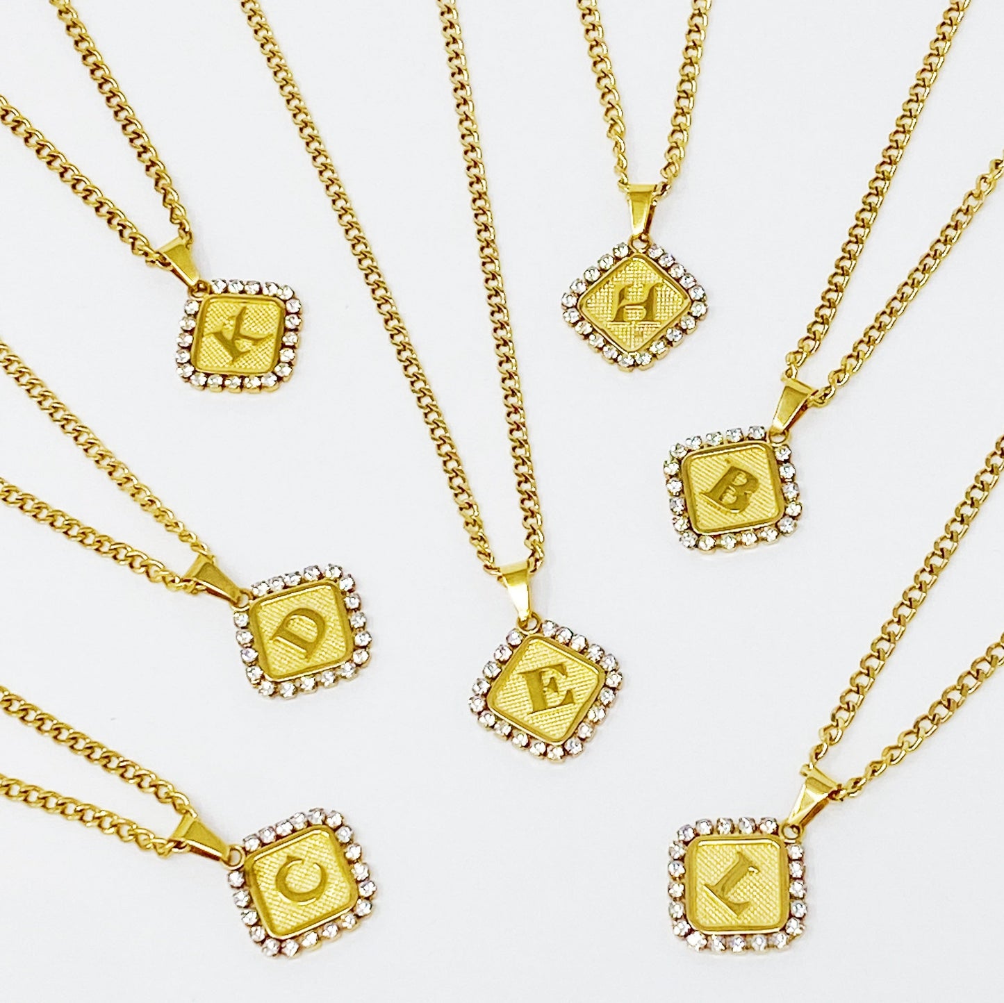 Aztec Delight Initial Necklace - Aaria Tees