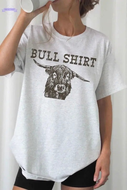 BULL SHIRT T-SHIRT PLUS SIZE - Aaria Tees Aaria Tees
