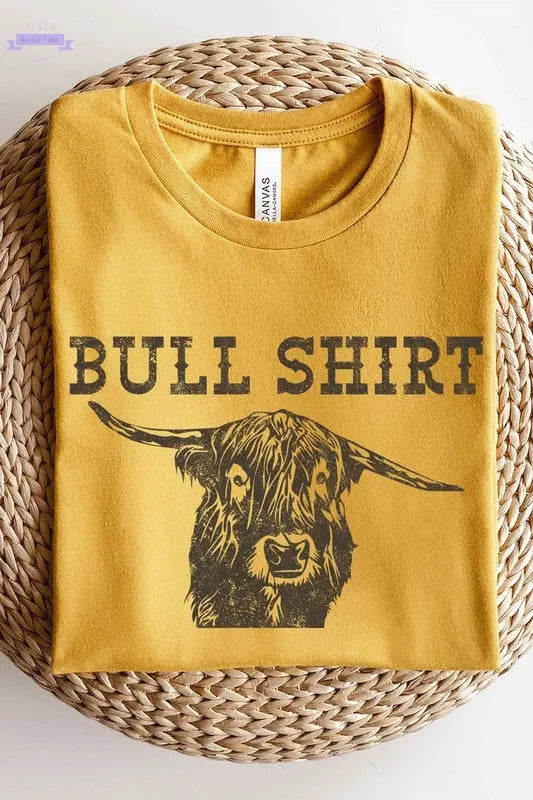 BULL SHIRT T-SHIRT PLUS SIZE - Aaria Tees Aaria Tees