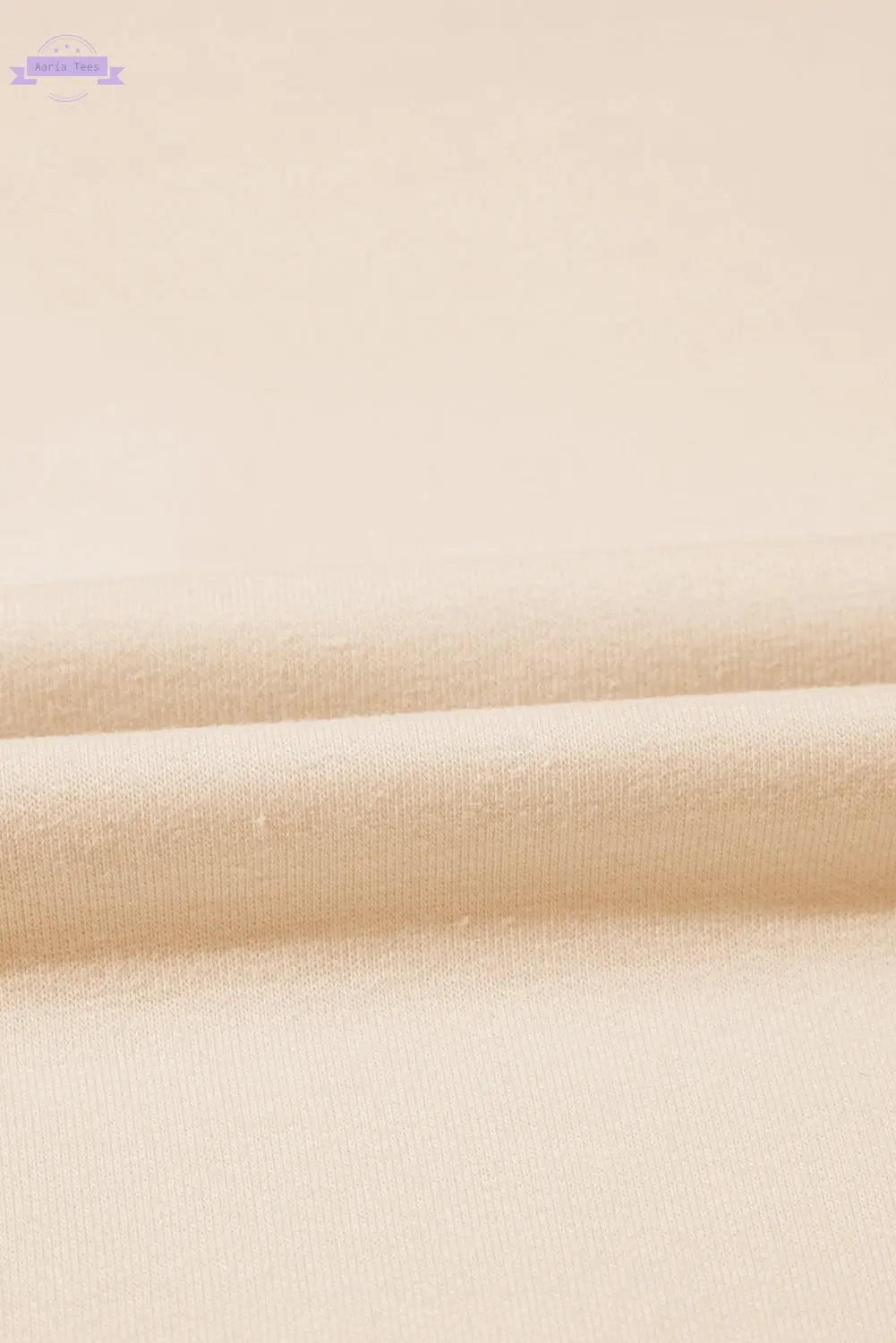 Beige Star Shape Studded Crew Neck Plus Size T Shirt Aaria Tees