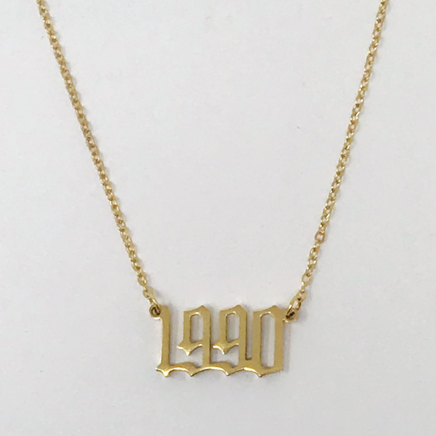 Birth Year Necklace - Aaria Tees