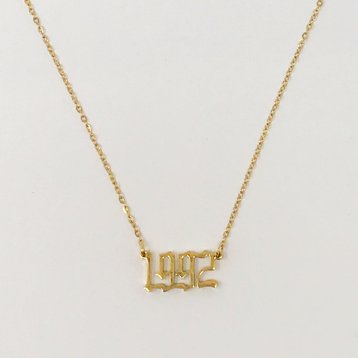 Birth Year Necklace - Aaria Tees