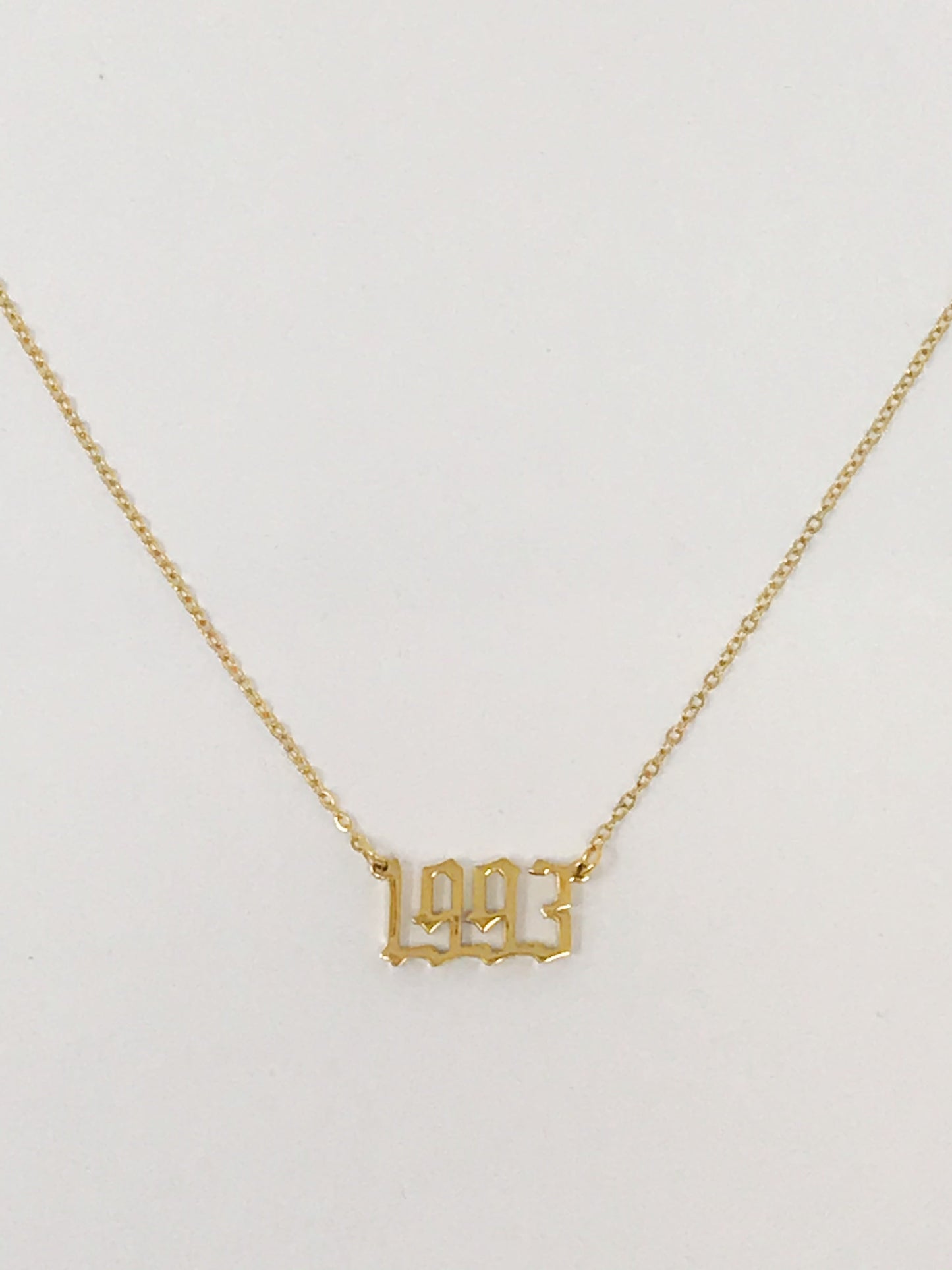 Birth Year Necklace - Aaria Tees