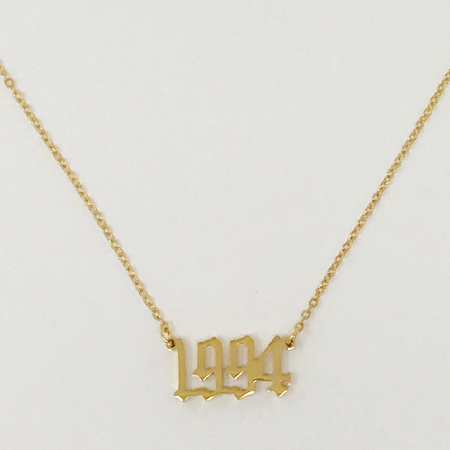 Birth Year Necklace - Aaria Tees