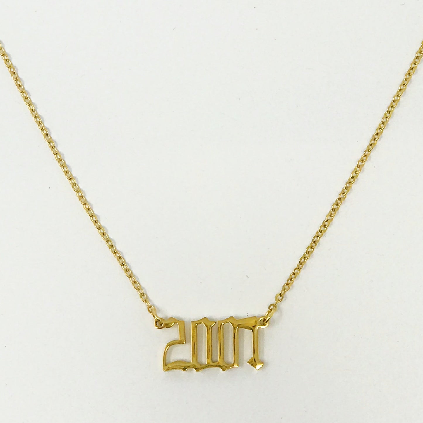 Birth Year Necklace - Aaria Tees