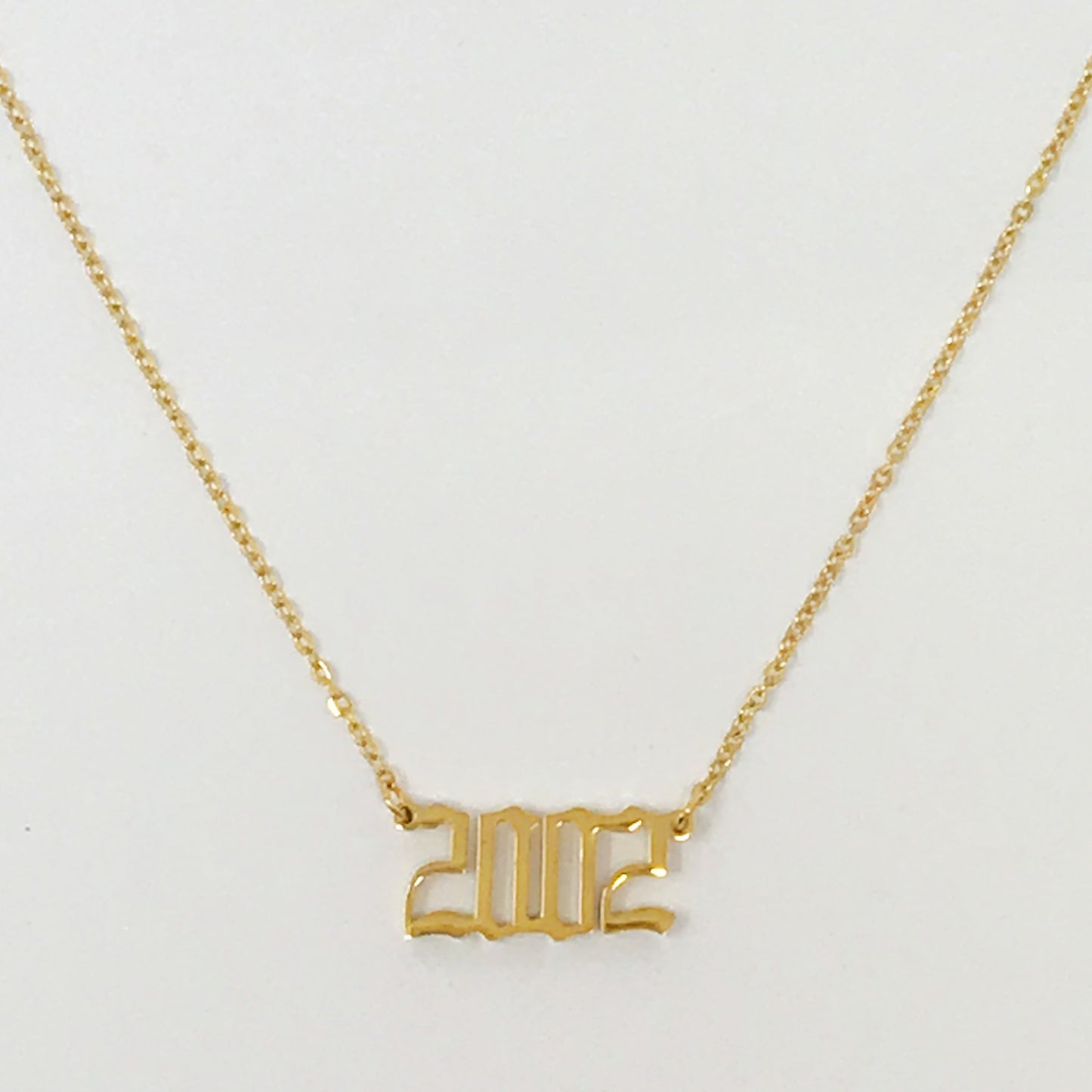 Birth Year Necklace - Aaria Tees