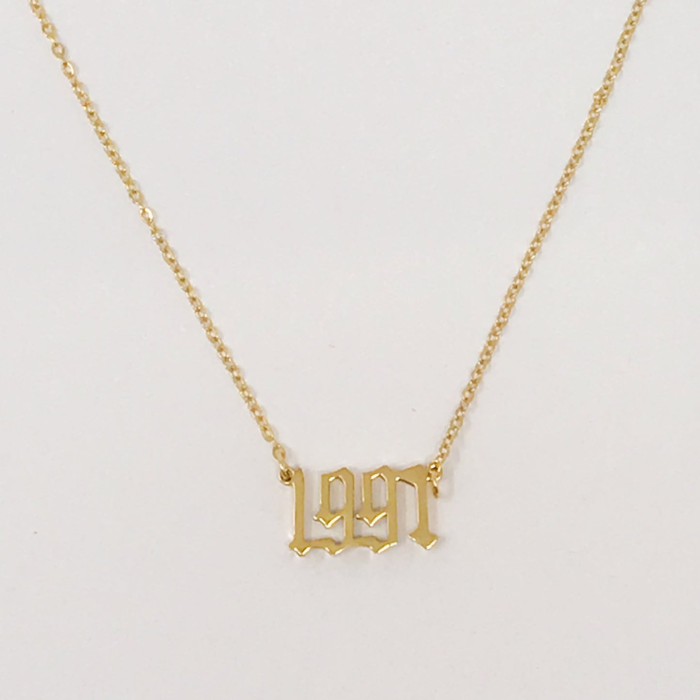 Birth Year Necklace - Aaria Tees