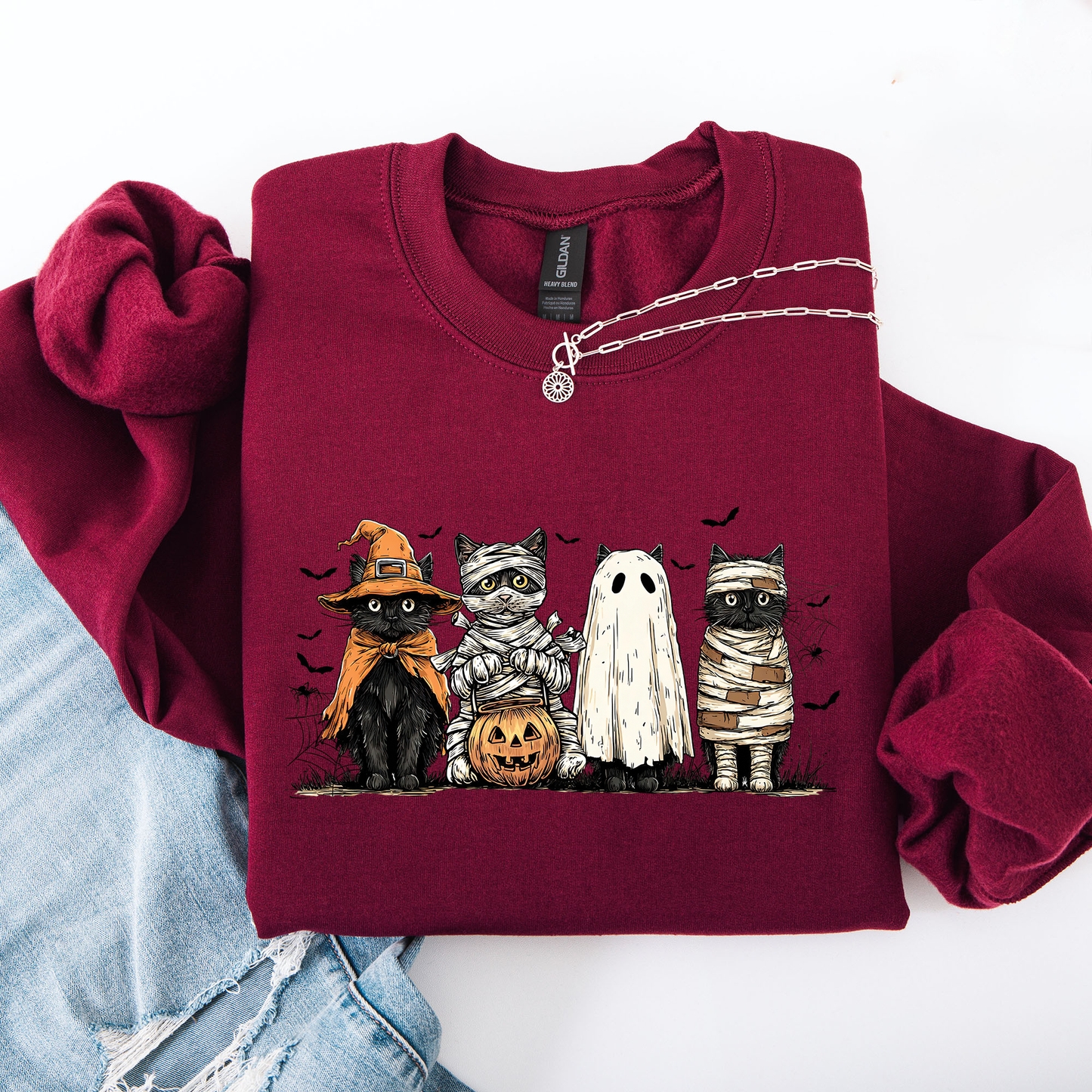 Black Cats Pumpkin, Ghost Cats, Retro Halloween, Gothic, Halloween Cat Mama Shirt, Autumn, Black Cat, Halloween Sweatshirt