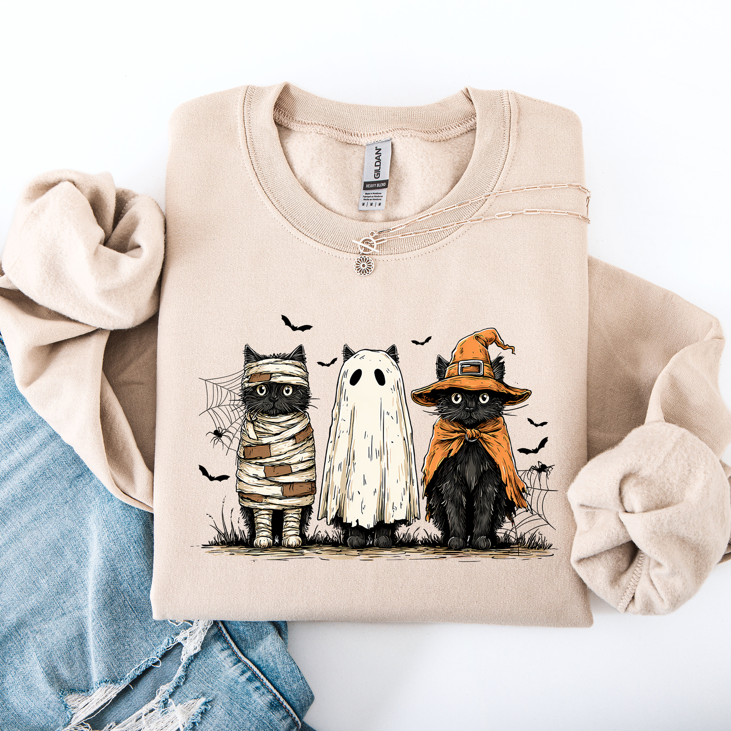 Black Cats, Boo, Ghost Cats, Retro Halloween, Gothic, Halloween Cat Mama Shirt, Autumn, Black Cat, Halloween Sweatshirt