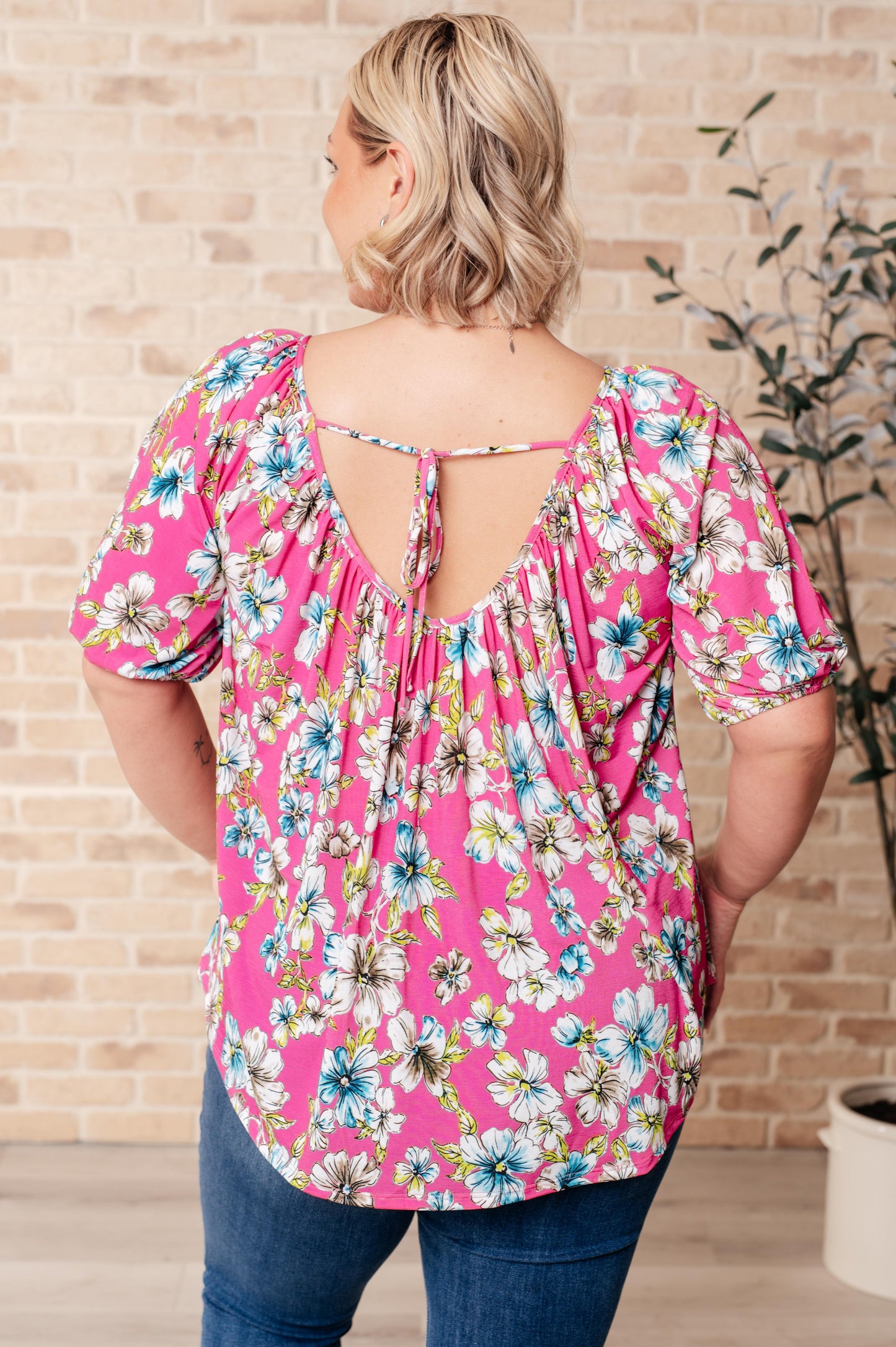 Bloom So Bright Floral Top (Online Exclusive)