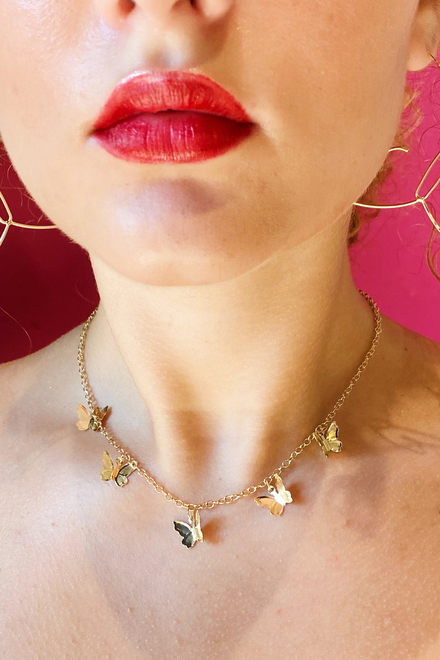 Butterfly Colony Necklace - Aaria Tees