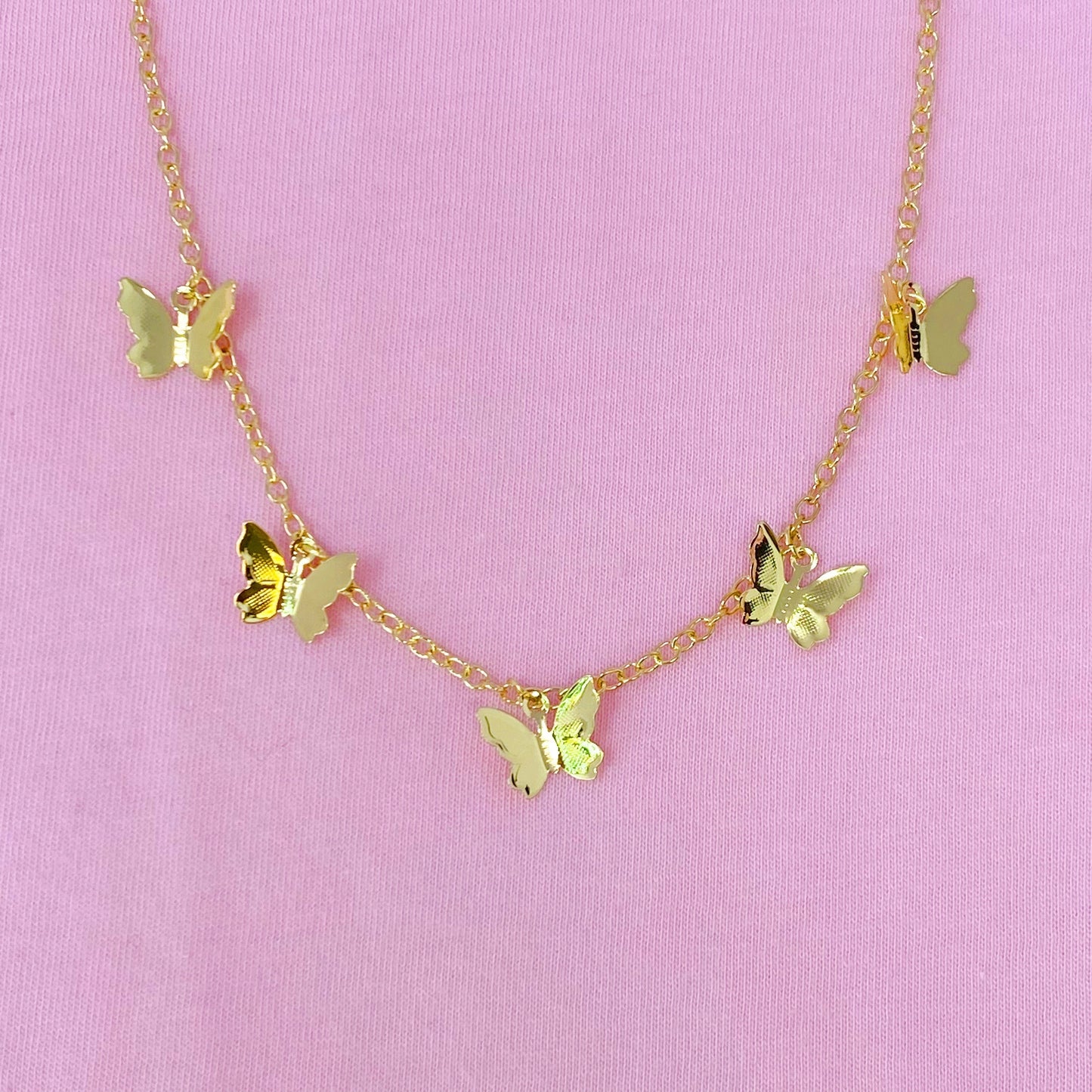 Butterfly Colony Necklace - Aaria Tees