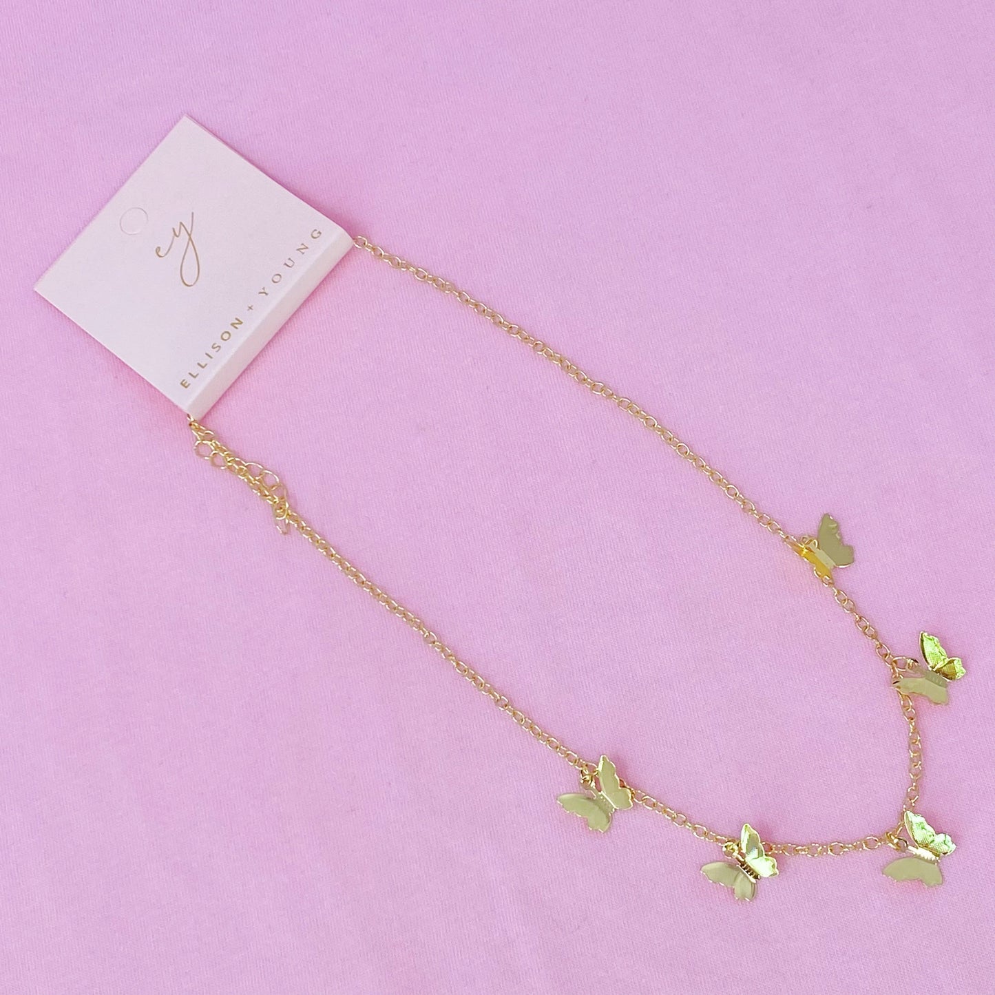 Butterfly Colony Necklace - Aaria Tees