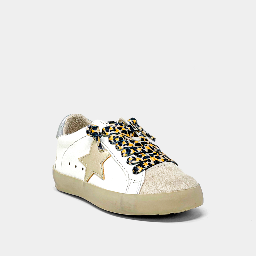 Paris Gold Star Toddler Sneakers