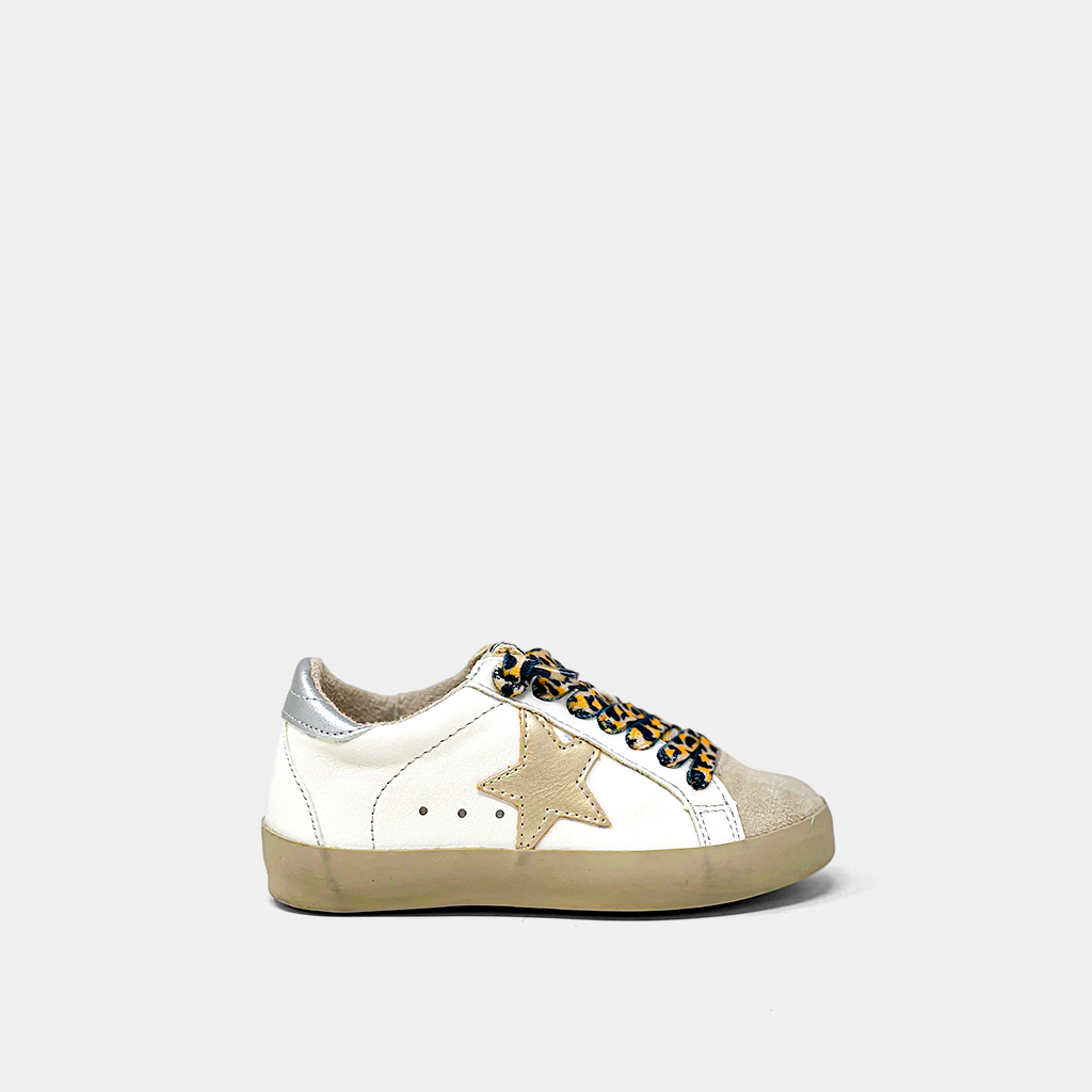 Paris Gold Star Toddler Sneakers