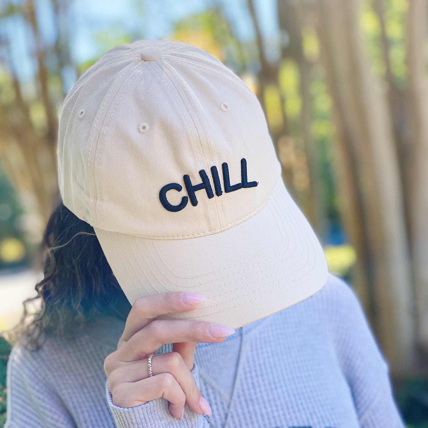 Favorite Word Cotton Ball Cap - Aaria Tees Aaria Tees