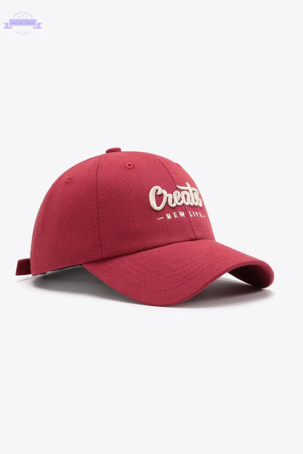 CREATE NEW LIFE Adjustable Cotton Baseball Cap Trendsi