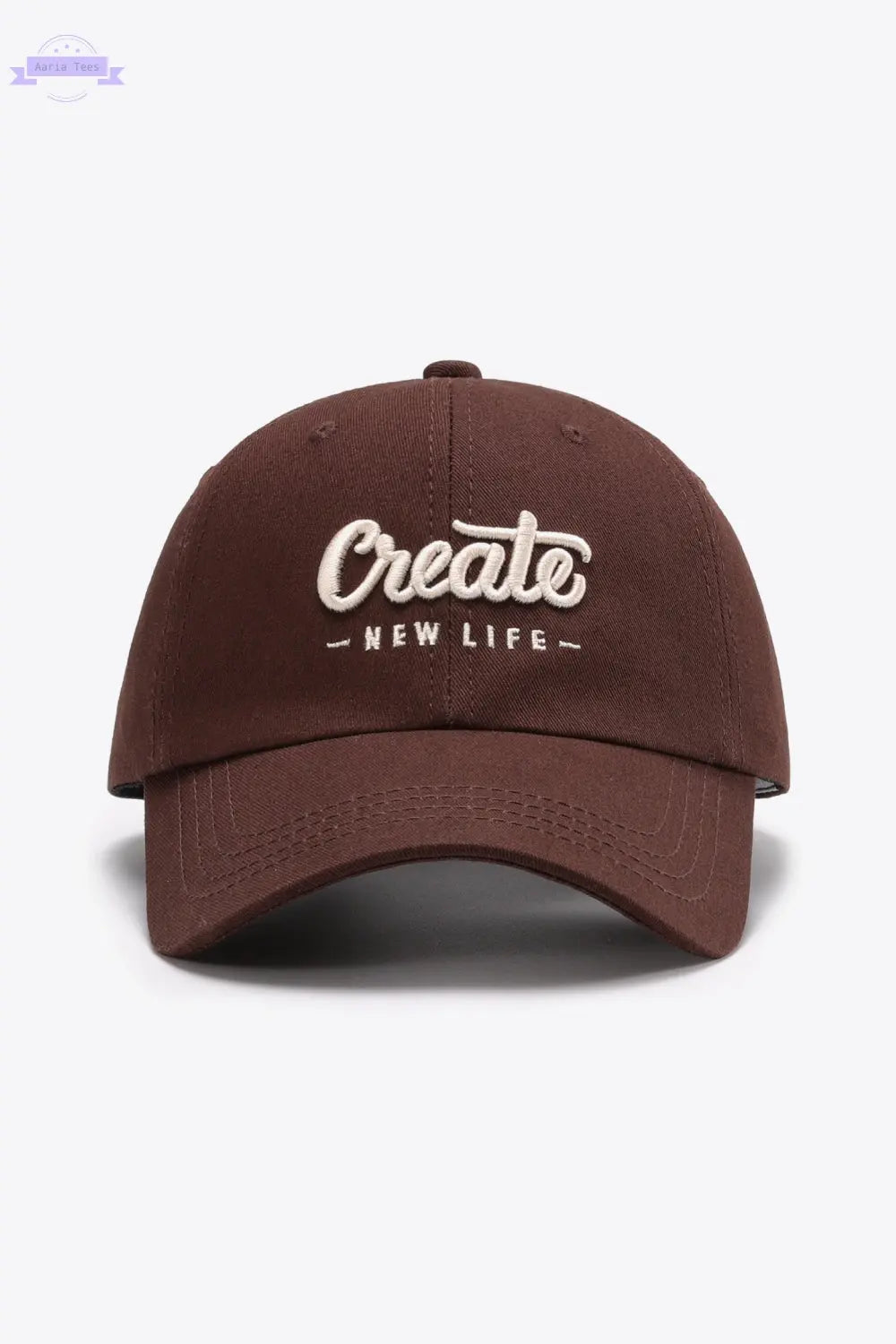CREATE NEW LIFE Adjustable Cotton Baseball Cap Trendsi