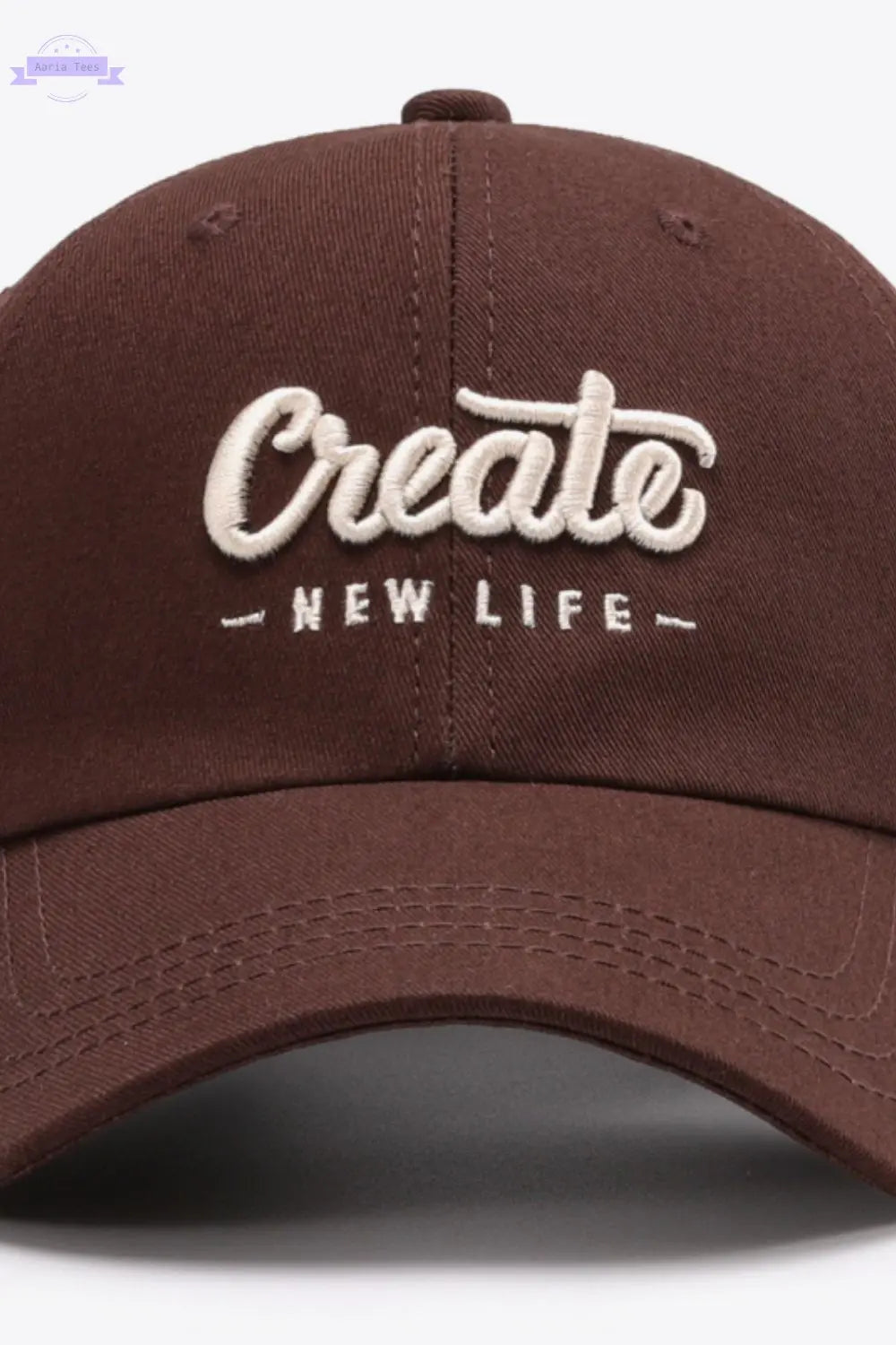 CREATE NEW LIFE Adjustable Cotton Baseball Cap Trendsi