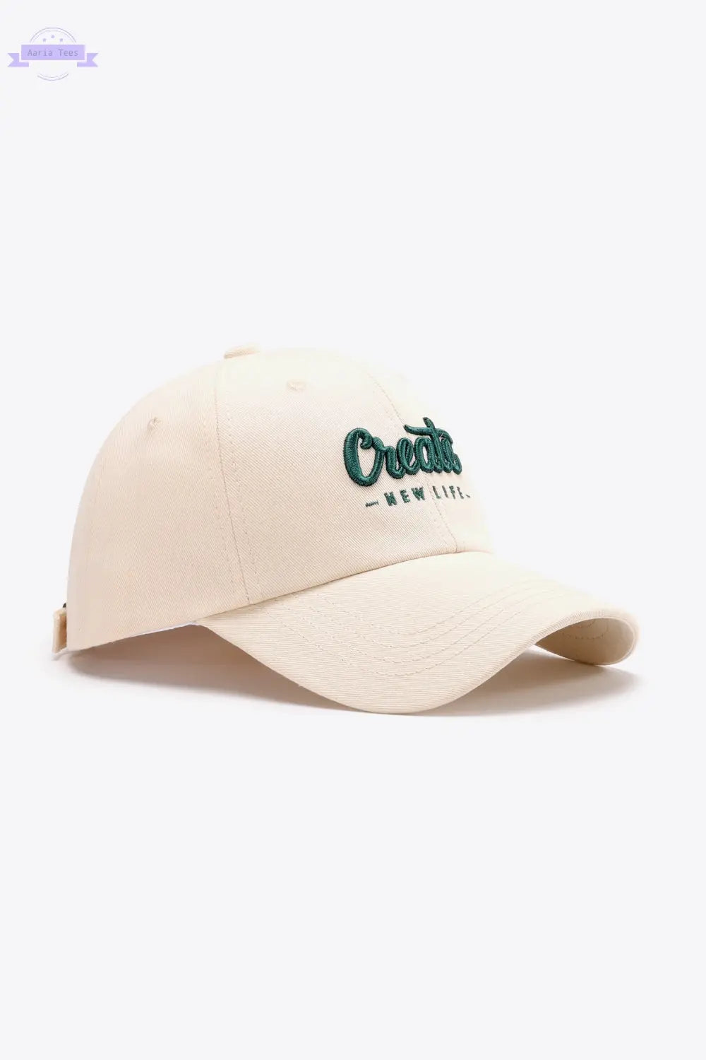 CREATE NEW LIFE Adjustable Cotton Baseball Cap Trendsi