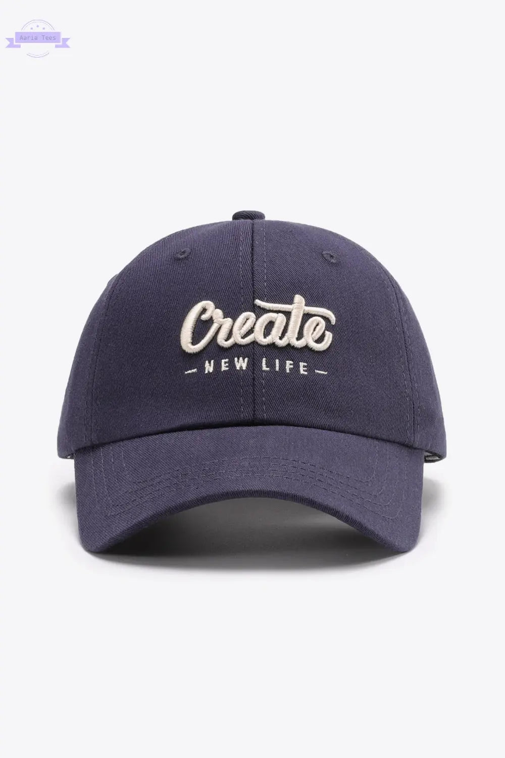 CREATE NEW LIFE Adjustable Cotton Baseball Cap Trendsi