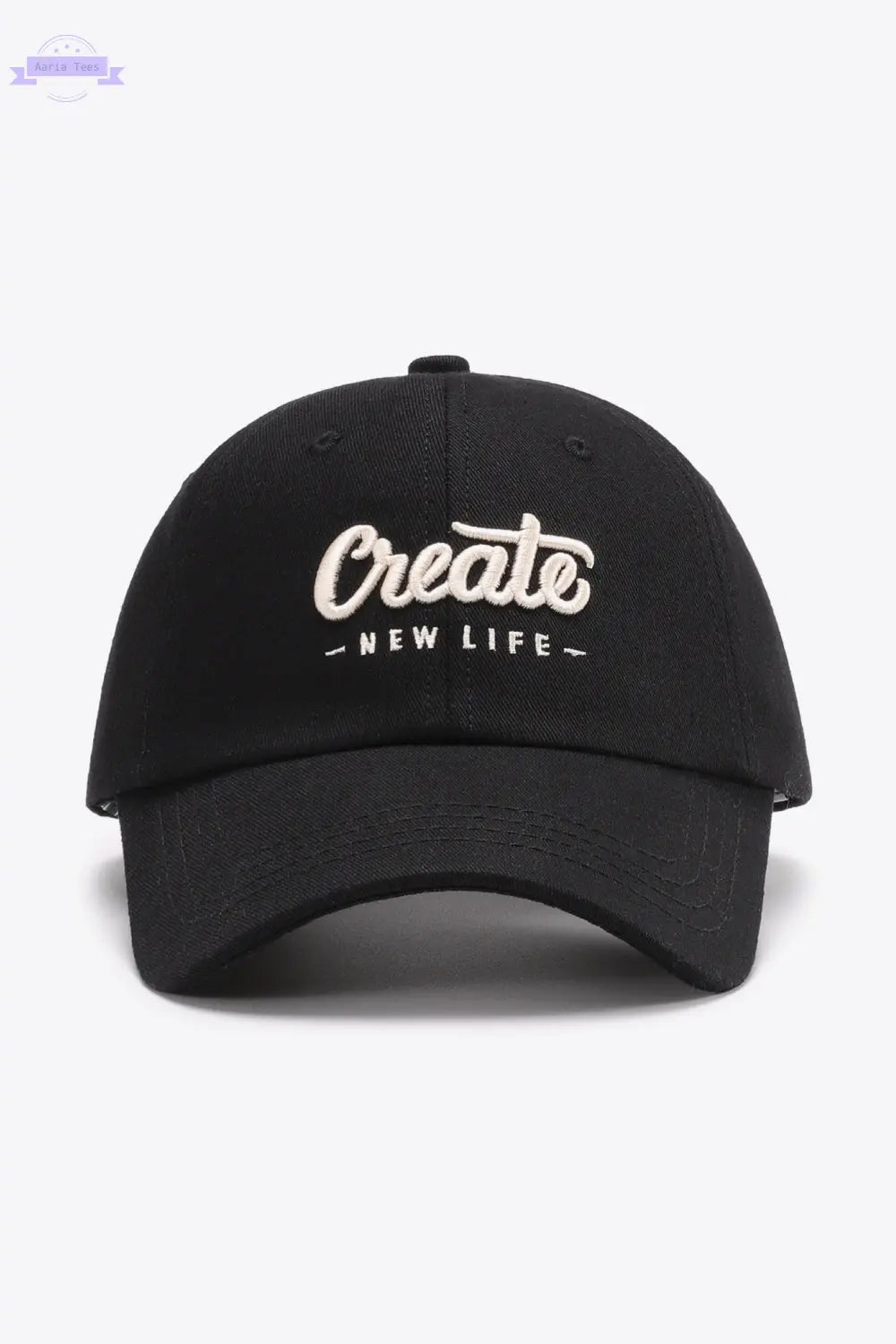 CREATE NEW LIFE Adjustable Cotton Baseball Cap Trendsi