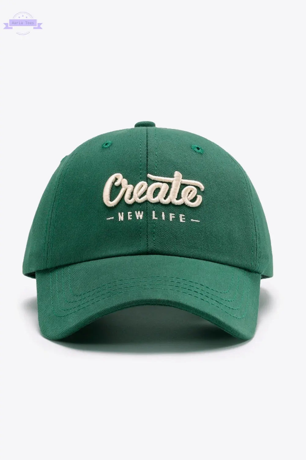 CREATE NEW LIFE Adjustable Cotton Baseball Cap Trendsi