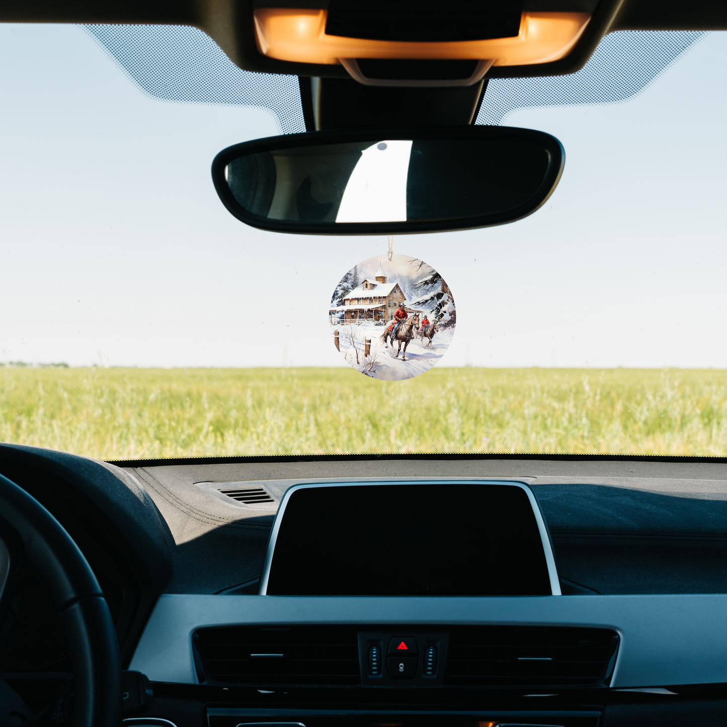 Cowboys Christmas Ride Car Freshener