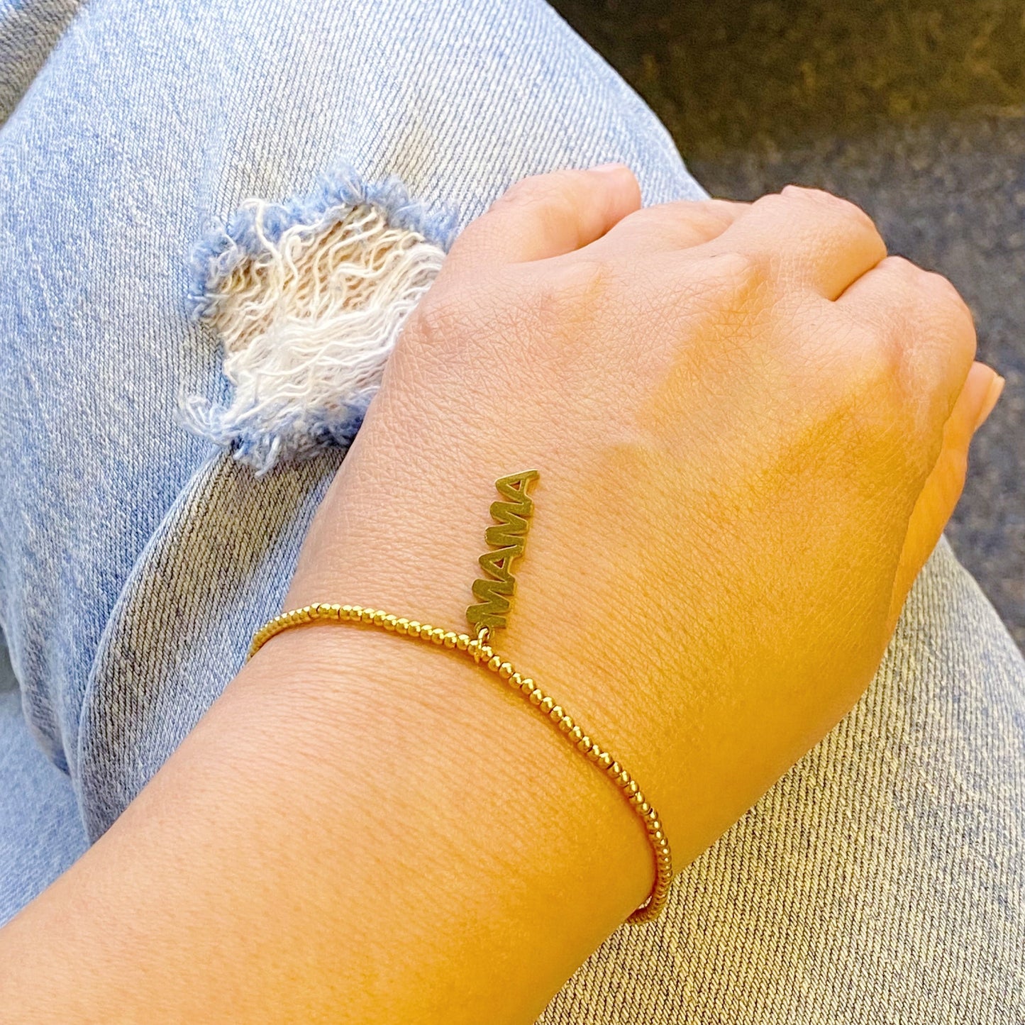 Charming Mama Stretch Bracelet - Aaria Tees