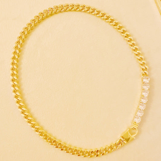 City Glam Chain Necklace - Aaria Tees