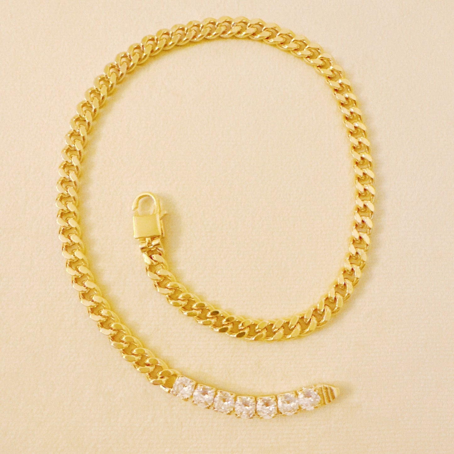 City Glam Chain Necklace - Aaria Tees