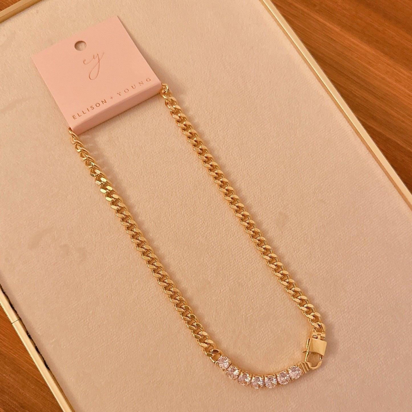 City Glam Chain Necklace - Aaria Tees
