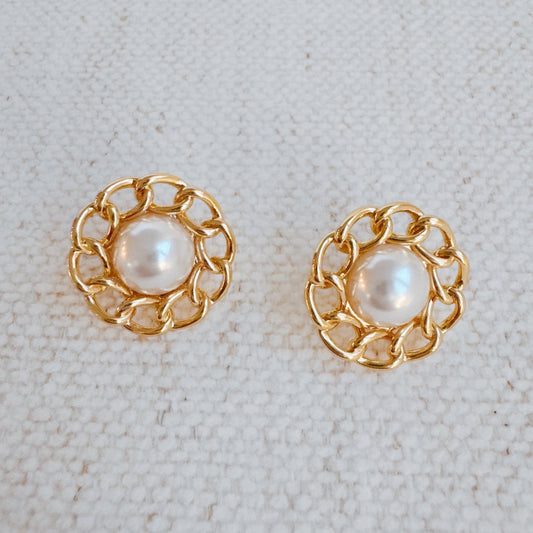 Class Of Noble Pearl Earrings - Aaria Tees