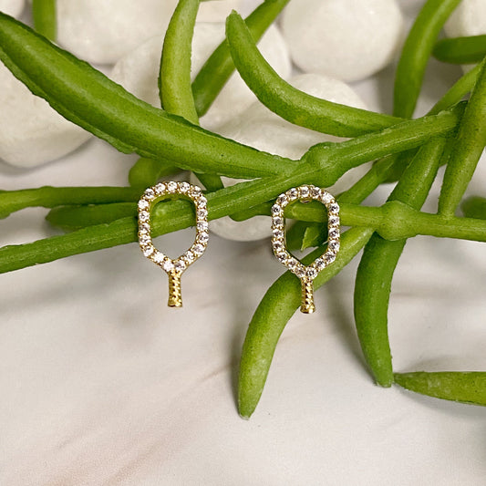 Club Pickleball Dainty Earrings - Aaria Tees