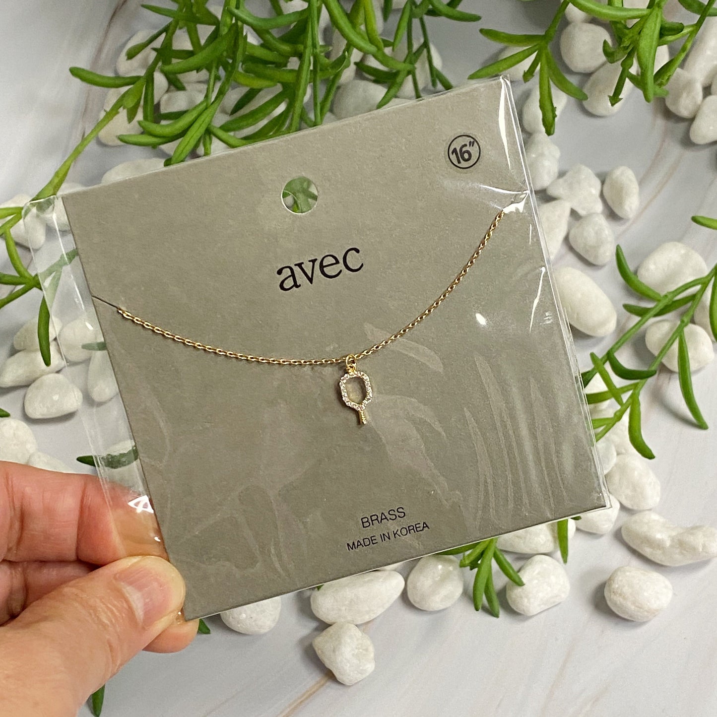Club Pickleball Dainty Necklace - Aaria Tees