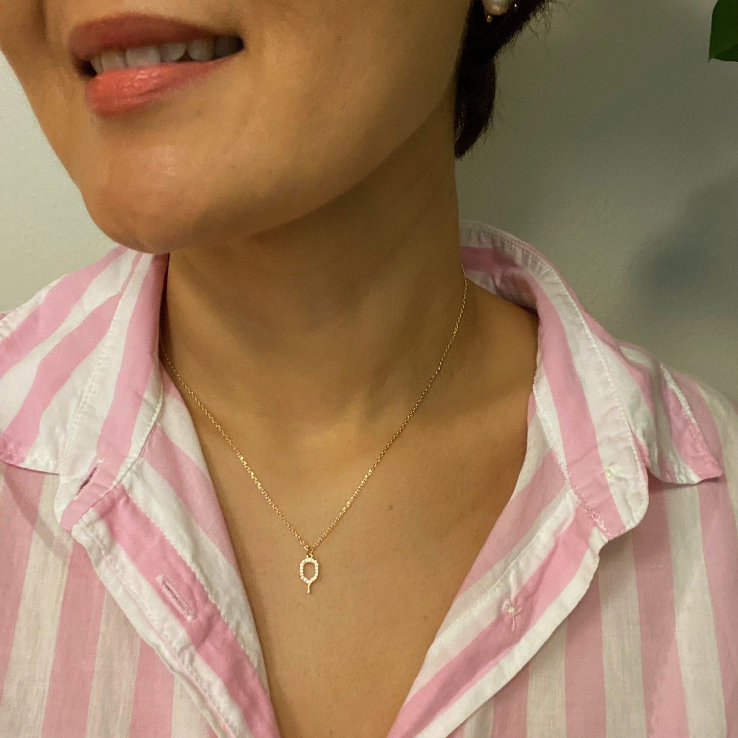 Club Pickleball Dainty Necklace - Aaria Tees