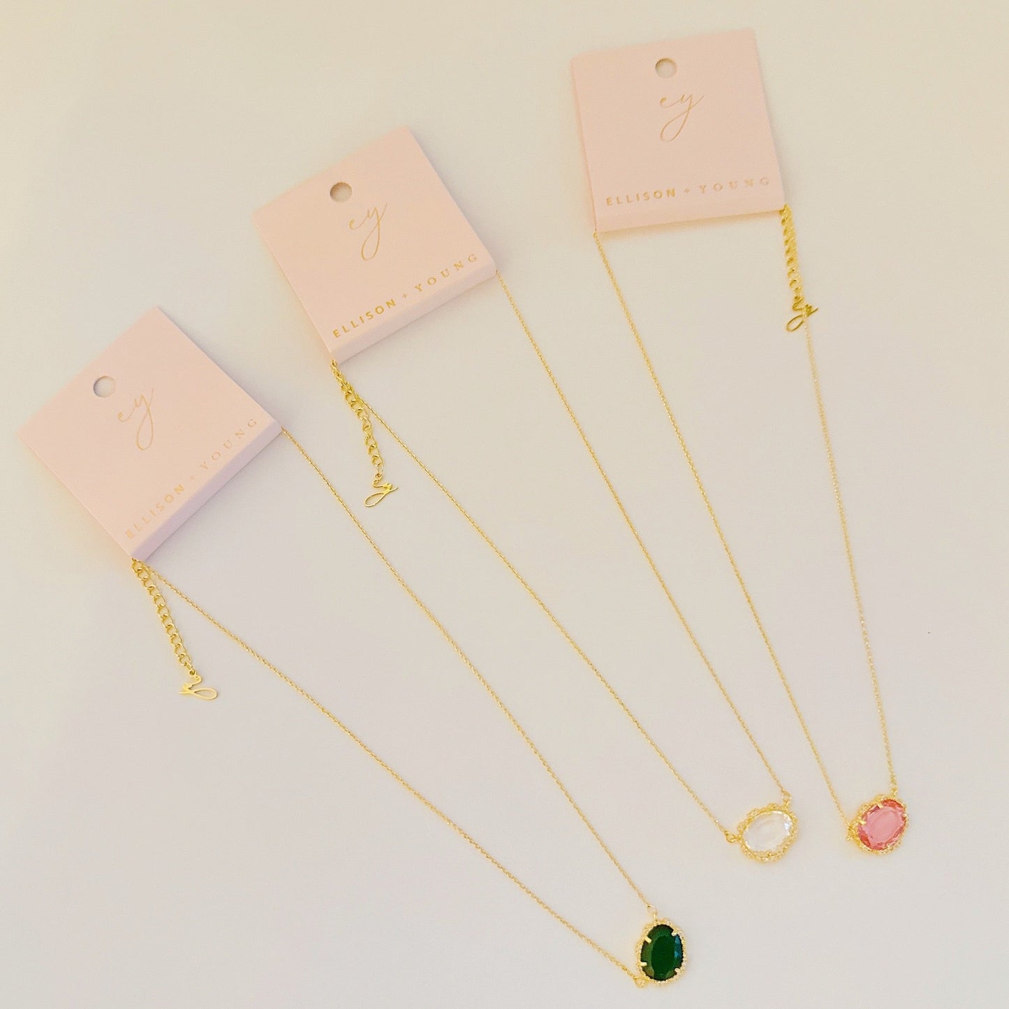 Clustered Glass Jewel Necklace - Aaria Tees