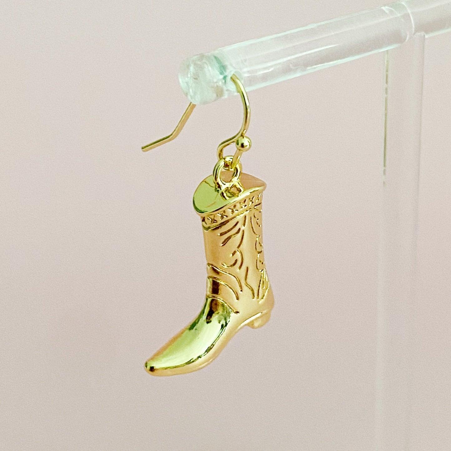 Cowgirl Bootie Dangle Earring - Aaria Tees